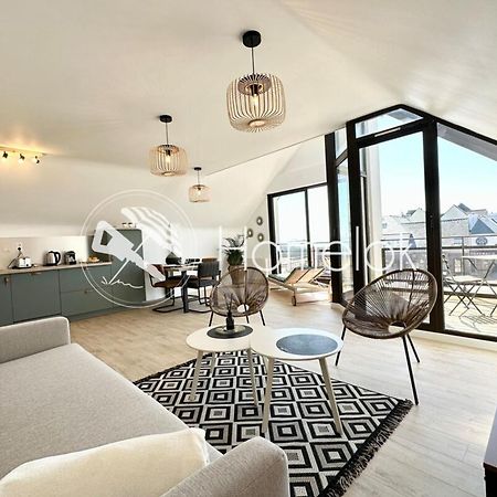 T2 Neuf Top Cocooning Terrasse - Face A La Mer Пломер Екстериор снимка