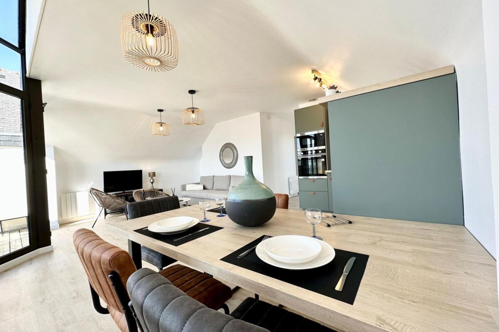 T2 Neuf Top Cocooning Terrasse - Face A La Mer Пломер Екстериор снимка