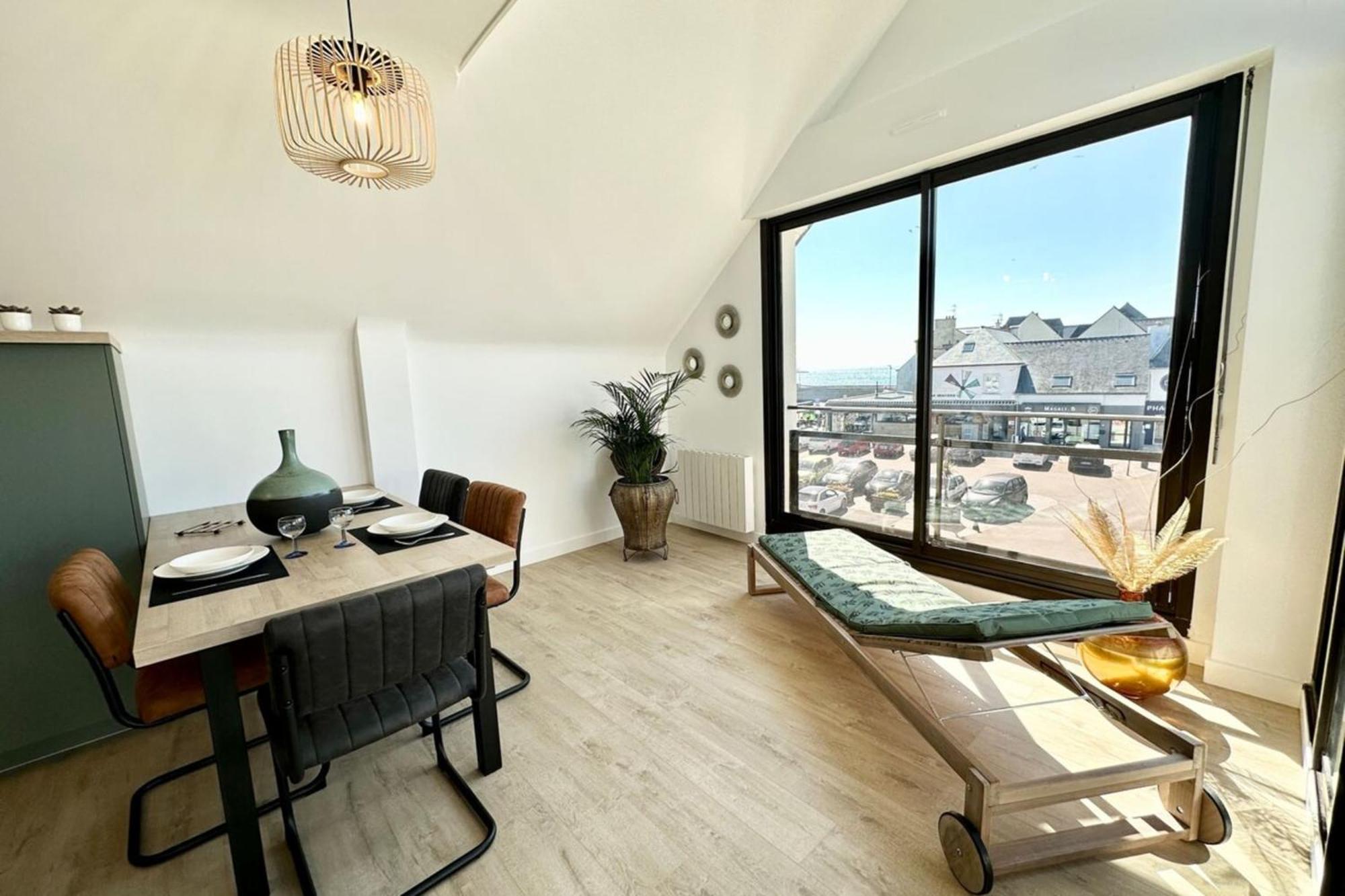 T2 Neuf Top Cocooning Terrasse - Face A La Mer Пломер Екстериор снимка