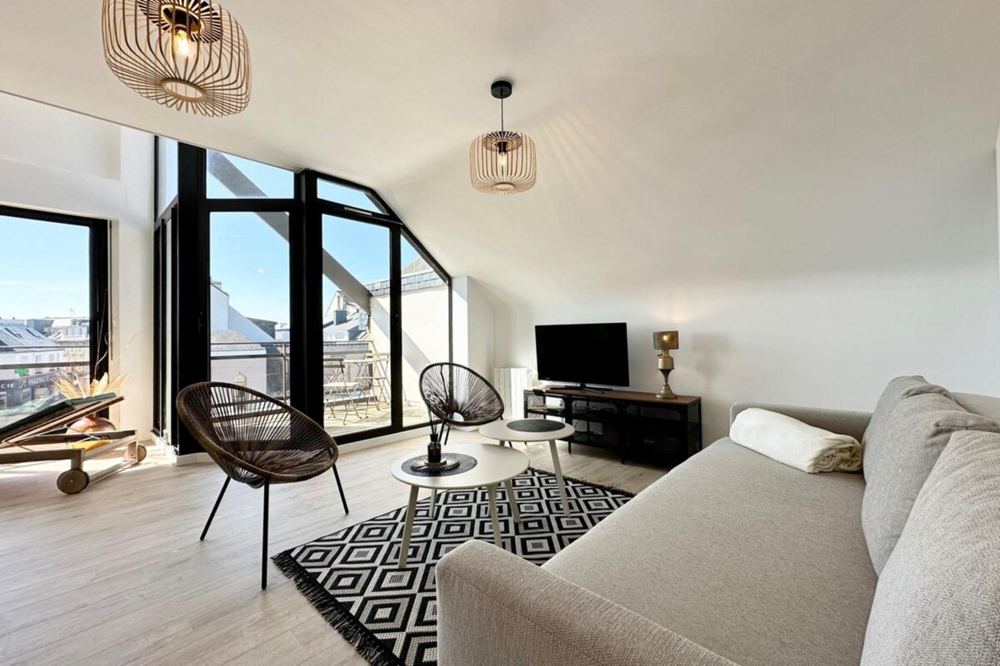T2 Neuf Top Cocooning Terrasse - Face A La Mer Пломер Екстериор снимка